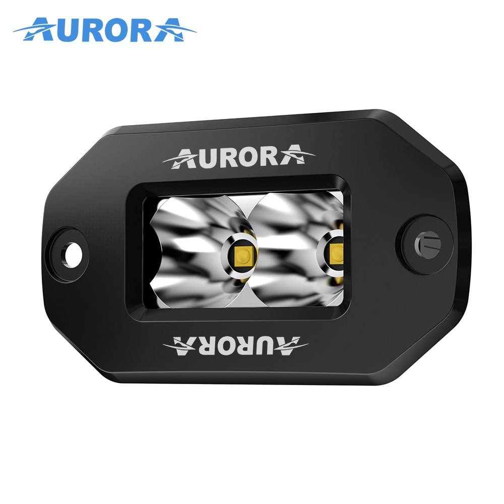 AURORA E-L-2-P7T W Series Spot Embedded LED Work Light