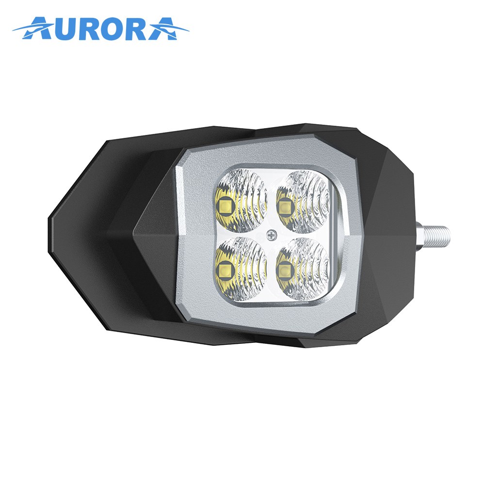 AURORA W-4.5-E4T3 W Series Flood Rear View Mirror light for UTV