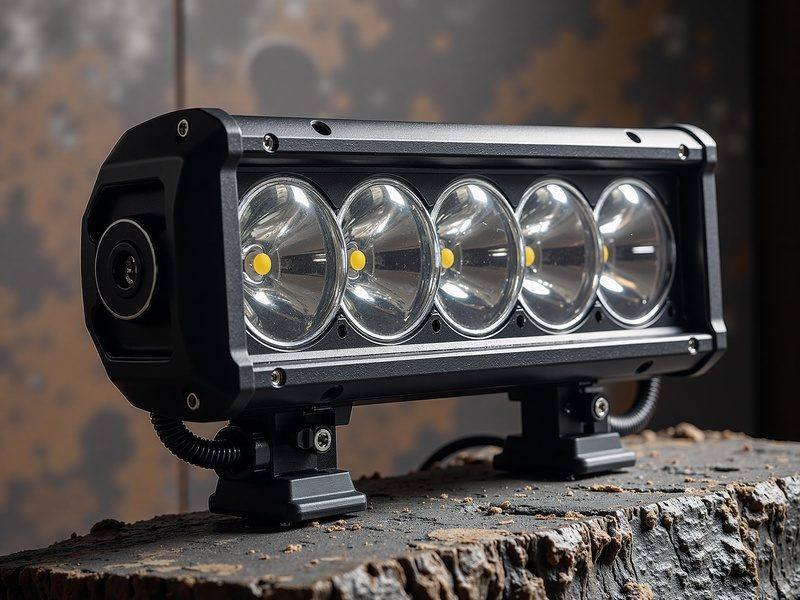 LED light bar installation guide on 4x4 vehicle