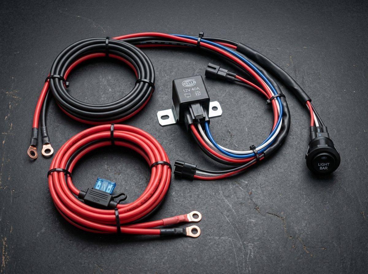 LED Light Bar Wiring and Relay Guide: Fuse, Switch, Harness