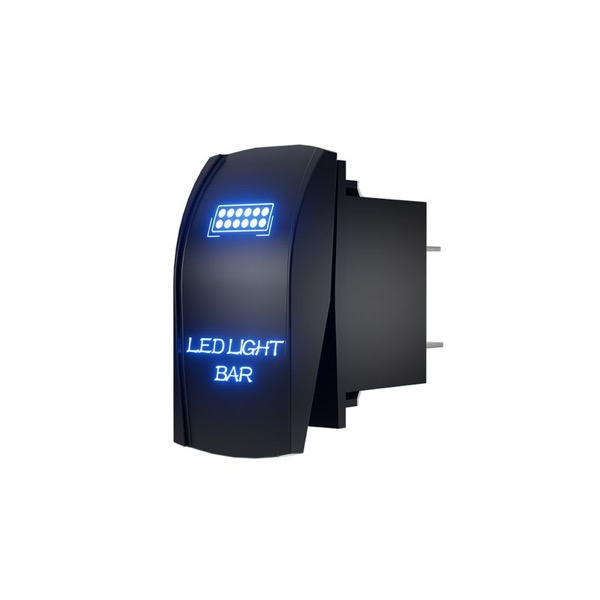 AUROR Two-position Rock Switch with LED
indicator light