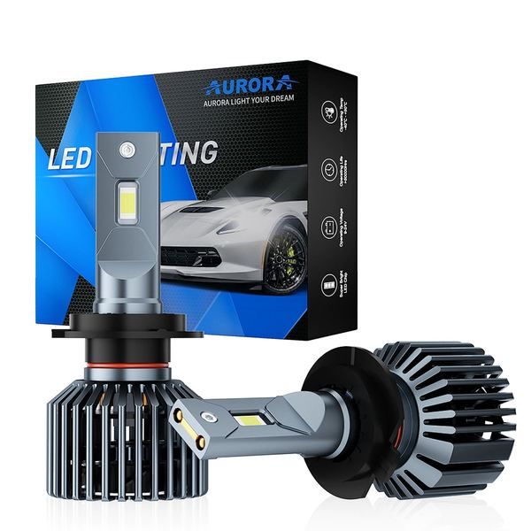Neue AURORA 100W 7200LM H4 LED-Birne H7 H11 Fahrzeugleuchte