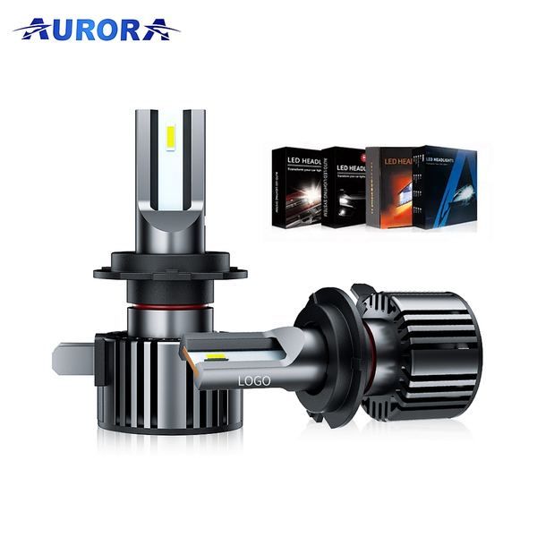 Einteiliger Lüfter-H4 LED-Scheinwerfer Autozubehör