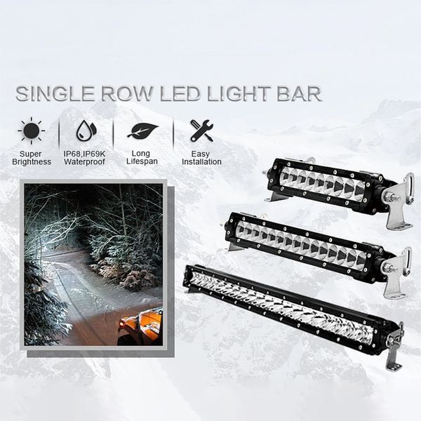 AURORA IP68 IP69K 30 Zoll Einreihige 4×4 Fahrleiste
