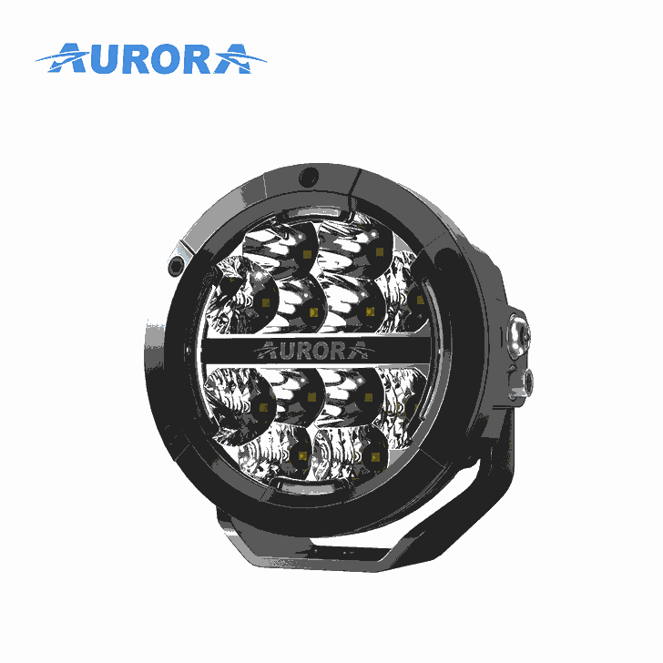 AURORA neues Design 5 Zoll zweifarbige DRL Offroad-Leuchte