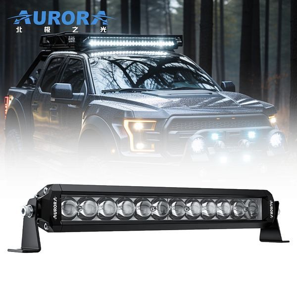 AURORA Linsen-4x4 Offroad LED-Leiste, 60W Spot-Leuchte