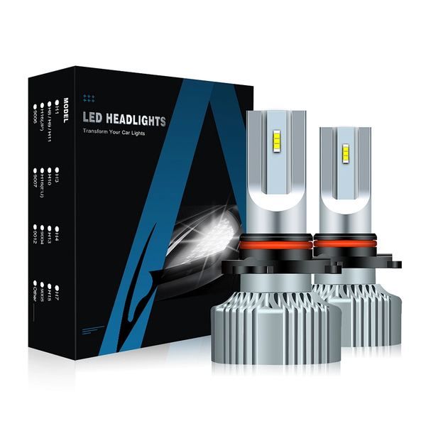 Aurora Patent 1+1 V5 ZES-Chip 5700K 11000lm lüfterlos 9006 H7 H4