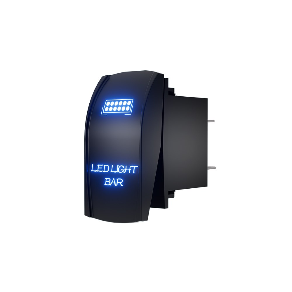 AUROR Two-position Rock Switch with LED
indicator light