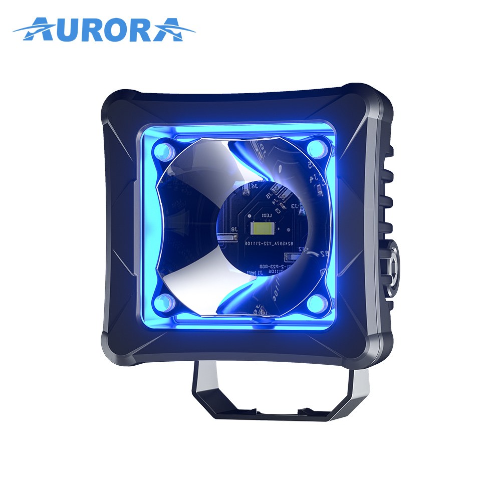 2 Zoll schraubenlose RGB Cube-Leuchte