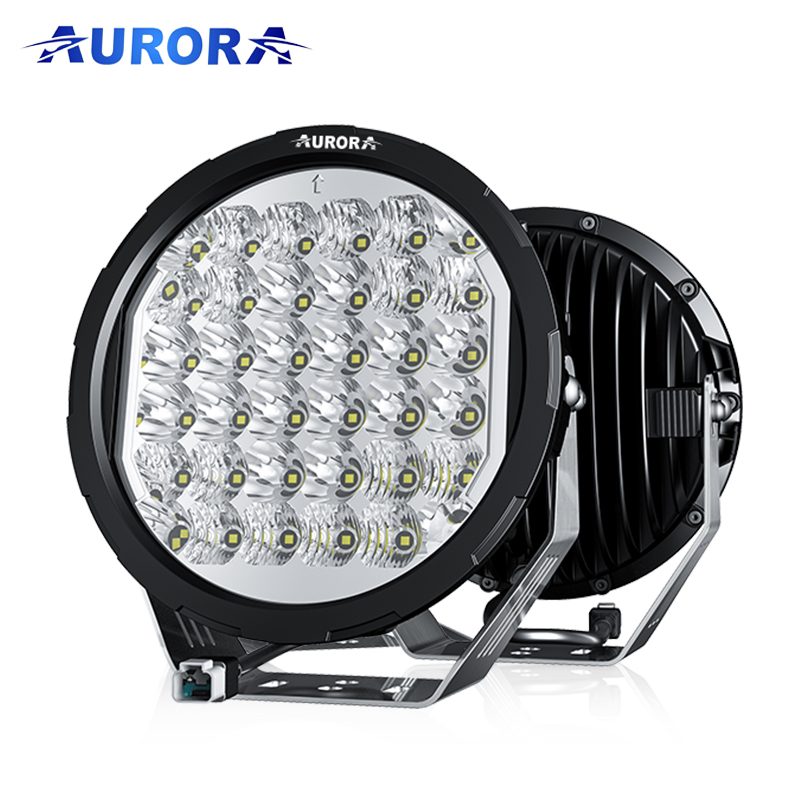 Aurora 9 Zoll runde Offroad Fahrleuchte