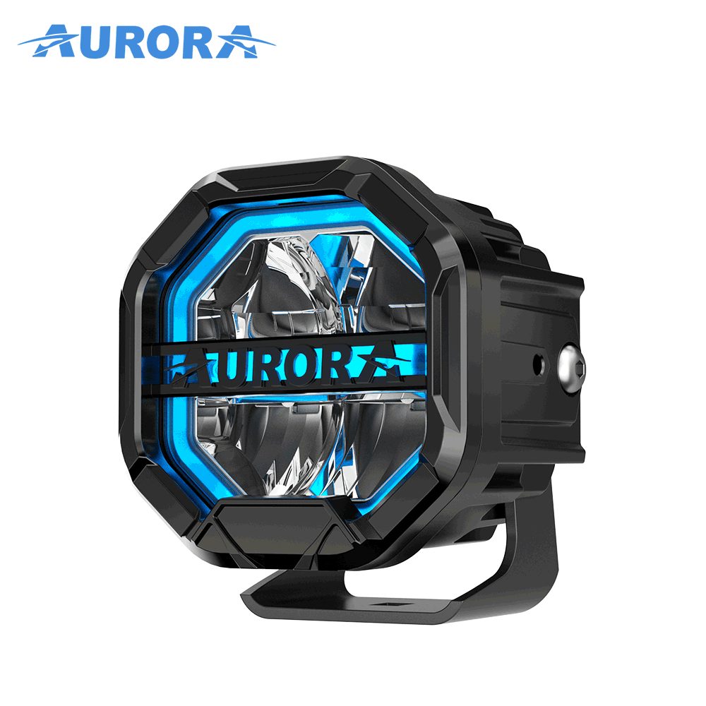 AURORA W-4-R12T3-Q-APP RGB backlits LED Driving Light